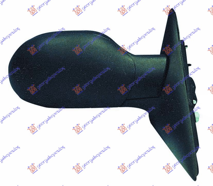 RETROVIZOR ELEKTRICNI SA GREJACEM (SENZOR) (A KVALITET) (KONVEKSNO STAKLO) - DESNO