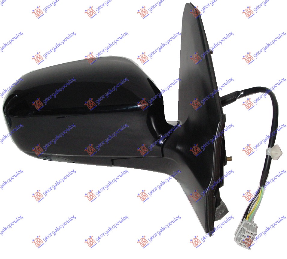 RETROVIZOR ELEKTRICNI SA GREJACEM 3 VRATA (A KVALITET) (KONVEKSNO STAKLO) - DESNO