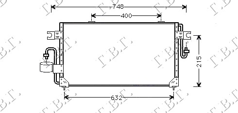 HLADNJAK KLIME (61x28)