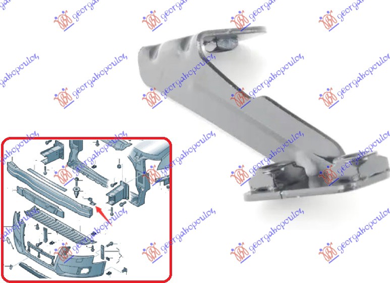 NOSAC SINE PREDNJEG BRANIKA - LEVO