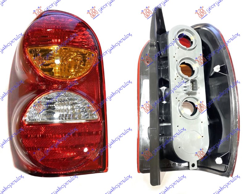 STOP LAMPA (3 SIJALICE - BEZ MAGLENKE) -05 (TYC) - LEVO