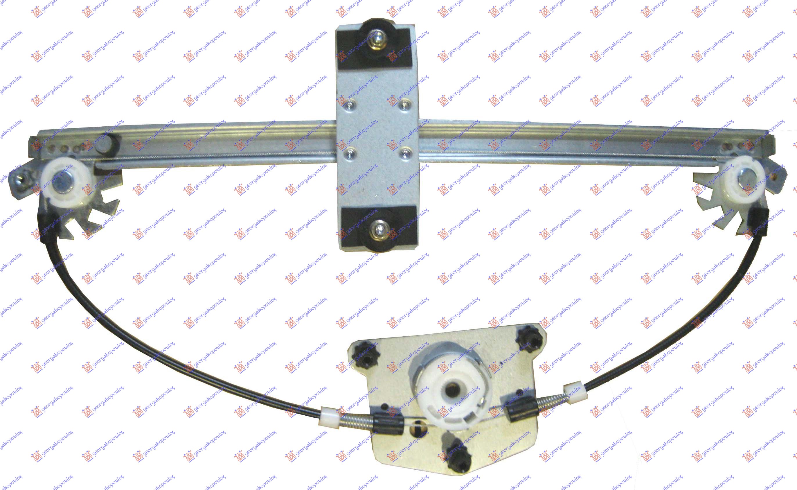 PODIZAC ZADNJEG PROZORA ELEKTRICNI (BEZ MOTORA) - DESNO