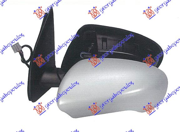 RETROVIZOR ELEKTRICNI SA GREJACEM PM (ELEKTRO-SKLOPIV) (A KVALITET) (KONVEKSNO S - LEVO