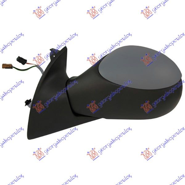 RETROVIZOR ELEKTRICNI SA GREJACEM PM (KONVEKSNO STAKLO) - LEVO