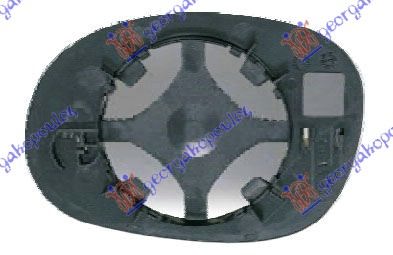 STAKLO RETROVIZORA (KONVEKSNO) - DESNO