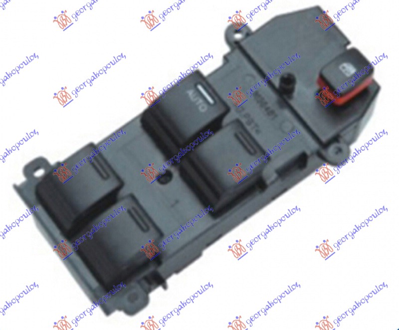 PREKIDAC U PREDNJIM VRATIMA (4 TASTERA) (22 PIN) - LEVO