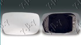 STAKLO RETROVIZORA SA GREJ.L(-03)-Yaris( - LEVO