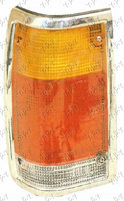 STOP LAMPA (CRNI OKVIR) (DEPO) - LEVO