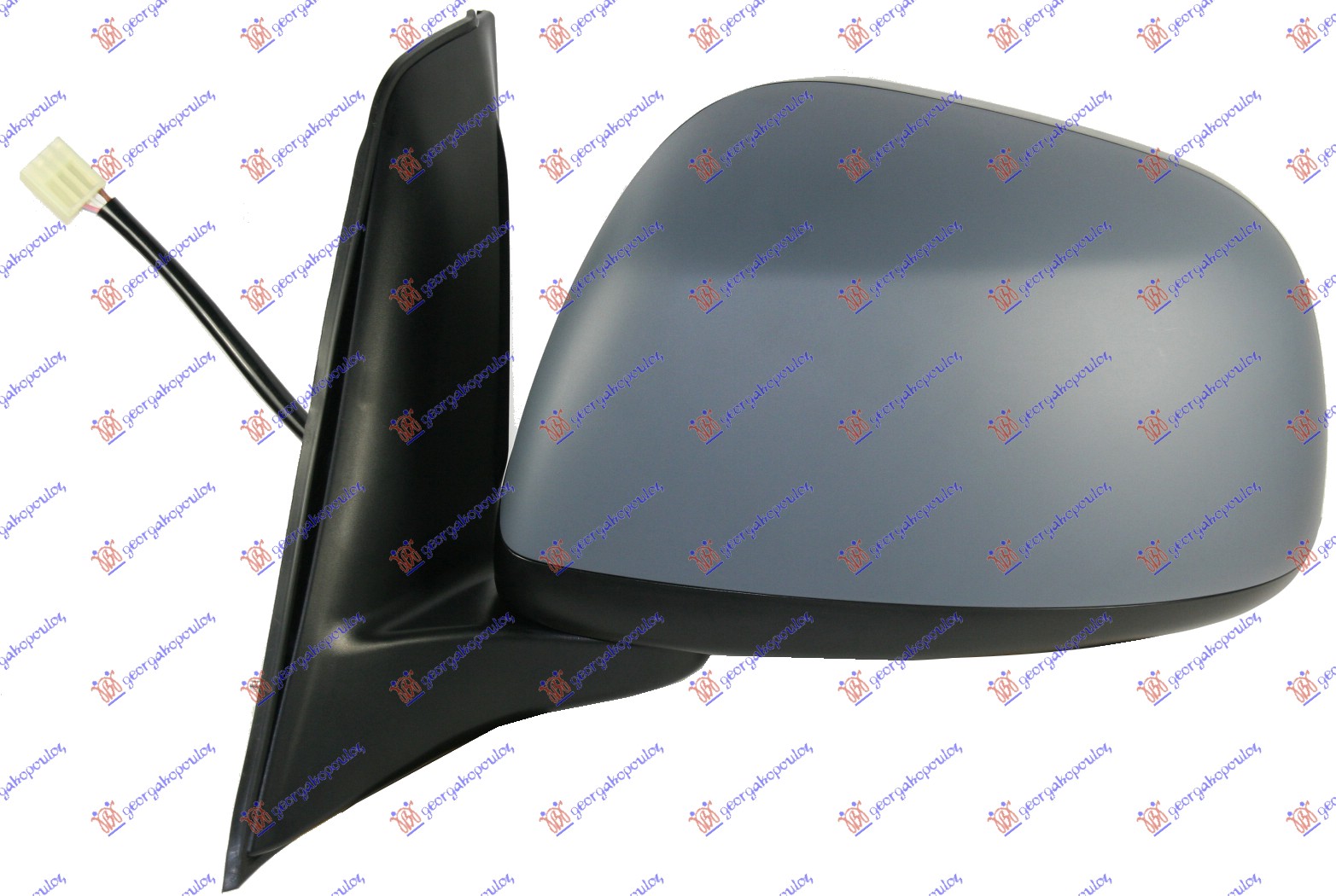 RETROVIZOR ELEKTRICNI SA GREJECEM PM (A KVALITET) - LEVO