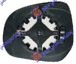 STAKLO RETROVIZORA (KONVEKSNO) - DESNO