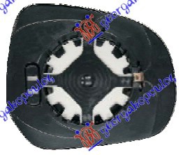 STAKLO RETROVIZORA (KONVEKSNO) - LEVO