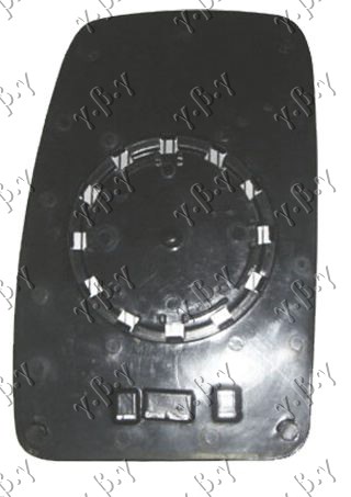 STAKLO RETROVIZORA (GORNJI DEO) 03- (KONVEKSNO) - DESNO