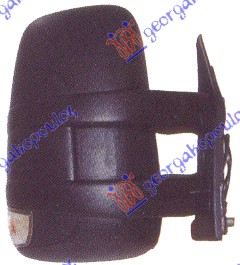 RETROVIZOR ELEKTRICNI SA GREJACEM KRATKI (MIGAVAC) (KONVEKSNO STAKLO) - DESNO