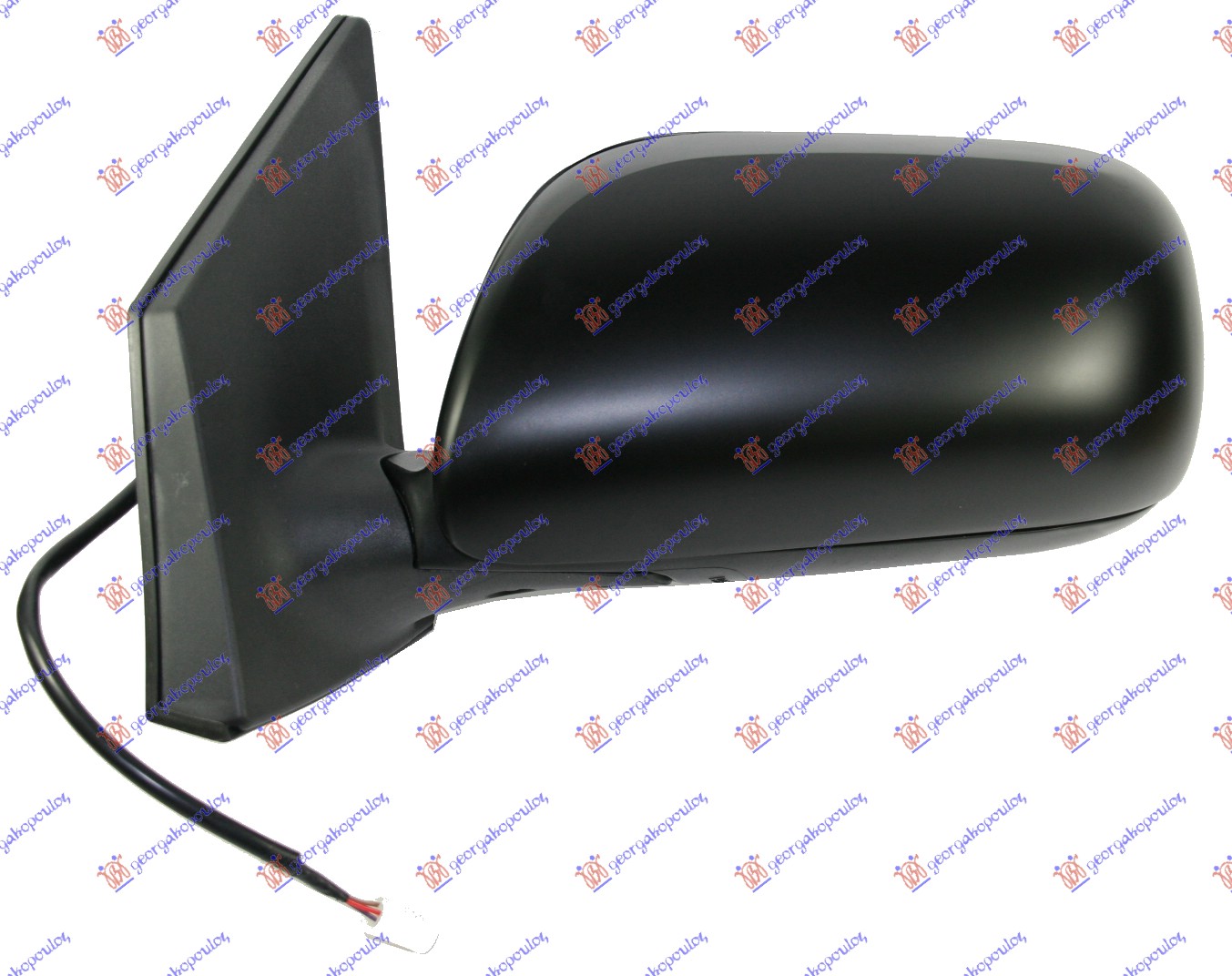 RETROVIZOR ELEKTRICNI SA GREJACEM PM (ELEKTRO-SKLOPIV) (A KVALITET) (KONVEKSNO S - LEVO