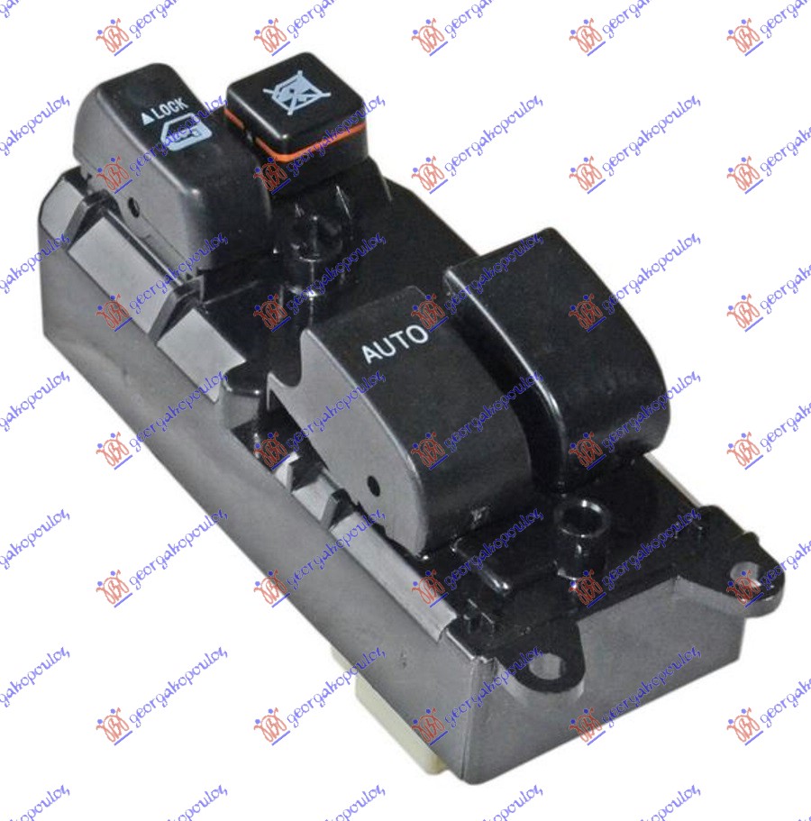 PREKIDAC U PREDNJIM VRATIMA (2 TASTERA) (9 PIN) - LEVO