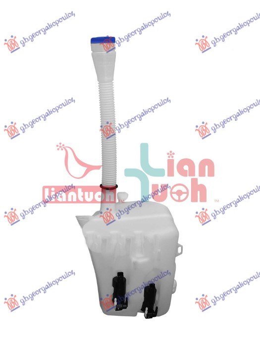 POSUDA ZA TECNOST BRISACA (ZADNJI BRISAC) (PRSKALICE FAROVA) (POKLOPAC) (2 MOTOR