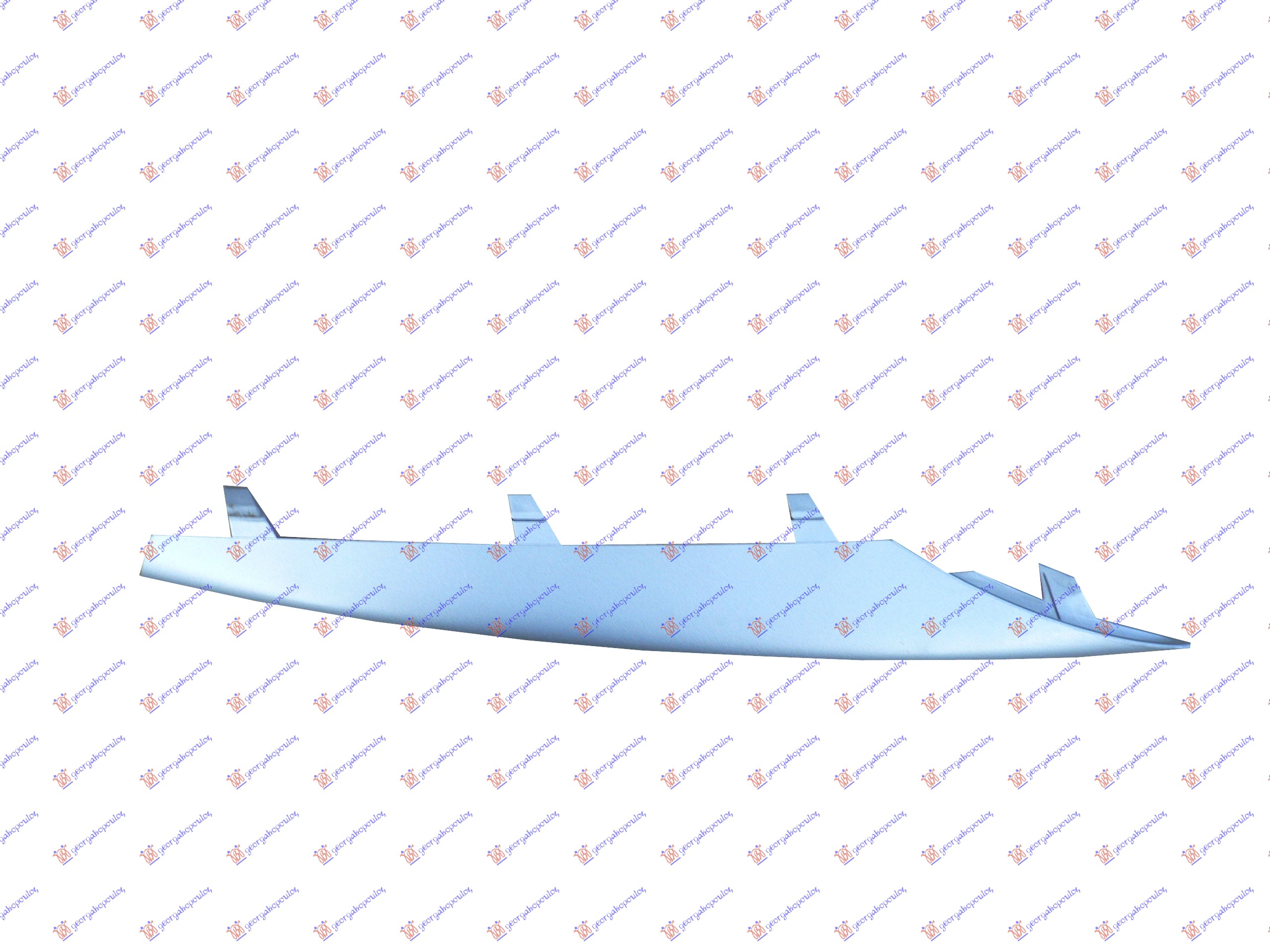 LAJSNA RESETKE PREDNJEG BRANIKA SREBRNA - DESNO