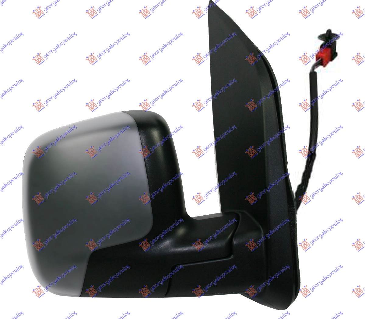 RETROVIZOR ELEKTRICNI SA GREJACEM PM (SENZOR) (A KVALITET) (KONVEKSNO STAKLO) - DESNO