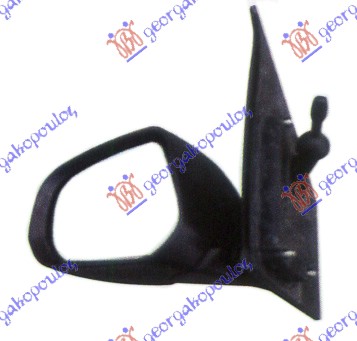 RETROVIZOR MEHANICKI SA SAJLOM - LEVO