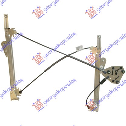 PODIZAC PREDNJEG PROZORA ELEKTRICNI (BEZ MOTORA) 3 VRATA (A KVALITET) - LEVO