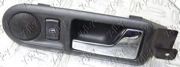 KVAKA PREDNJIH VRATA UNUTRASNJA HROM/CRNA - DESNO