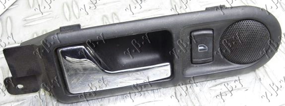 KVAKA PREDNJIH VRATA UNUTRASNJA HROM/CRNA - LEVO