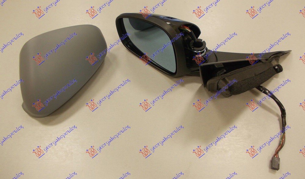 RETROVIZOR ELEKTRICNI SA GREJACEM PM (ASFERICNO STAKLO) - LEVO