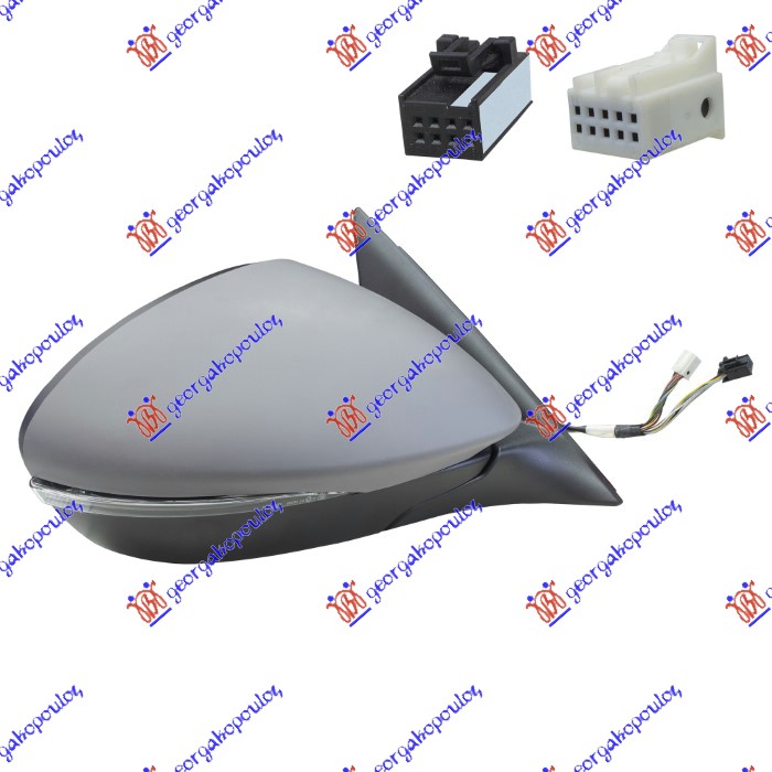 RETROVIZOR ELEKTRICNI SA GREJACEM PM (ELEKTRO-SKLOPIV) (MEMORIJA) (MIGAVAC) (SEN - DESNO