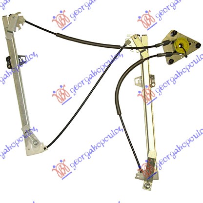 PODIZAC PREDNJEG PROZORA ELEKTRICNI (BEZ MOTORA) (A KVALITET) - LEVO