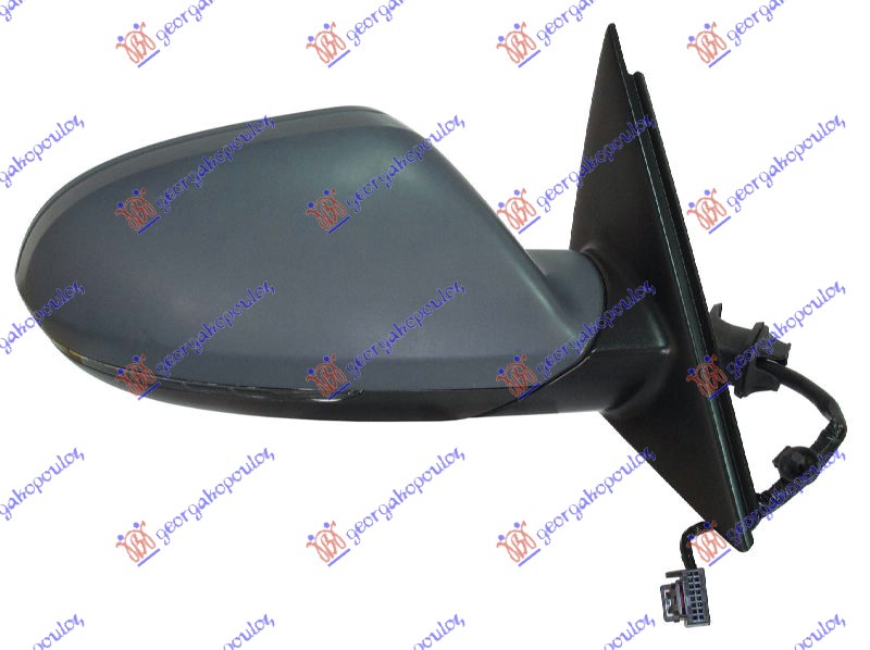 RETROVIZOR ELEKTRICNI SA GREJACEM PM (ELEKTRO-SKLOPIV) (MIGAVAC) (NADGLEDANJE TR - DESNO