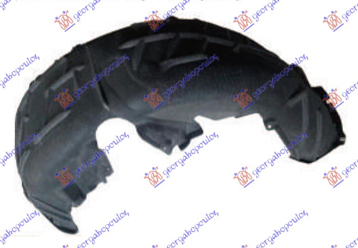 ZADNJE POTKRILO PLASTICNO - LEVO