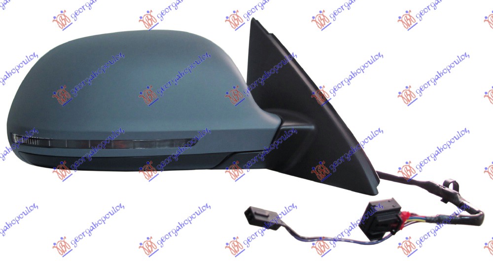 RETROVIZOR ELEKTRICNI SA GREJACEM PM (MIGAVAC) (A KVALITET) (KONVEKSNO STAKLO) - DESNO