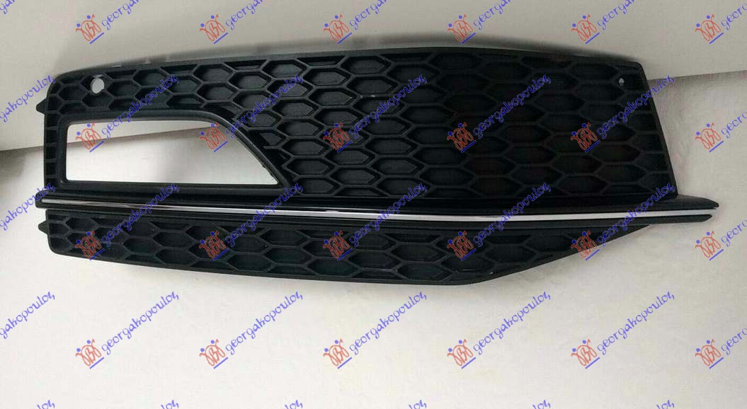 RESETKA PREDNJEG BRANIKA (SA MAGLENKOM) (HROM LAJSNA) (S-LINE) - LEVO