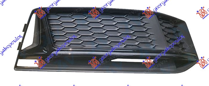 RESETKA PREDNJEG BRANIKA (BEZ SENZORA) (SJAJ-CRNA LAJSNA) (S-LINE) - DESNO