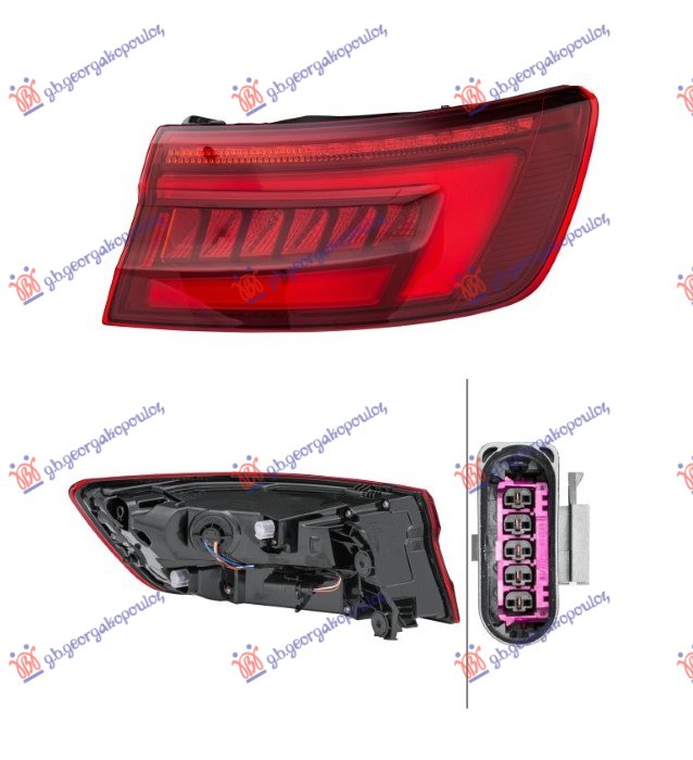 STOP LAMPA SPOLJASNJA LED (S4) (HELLA) - DESNO