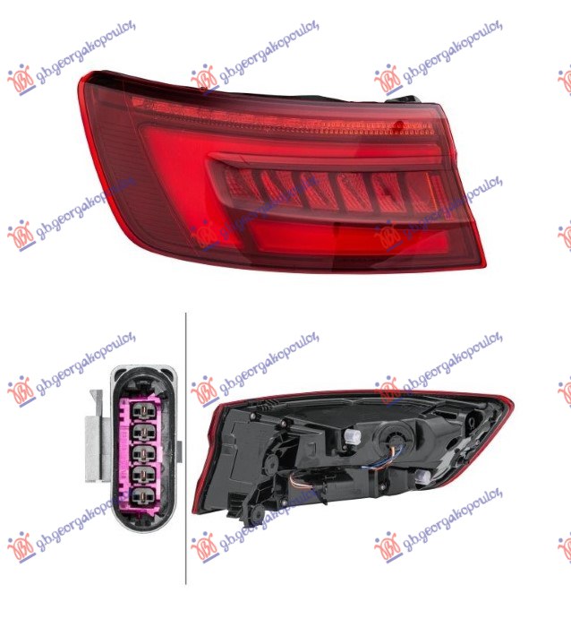 STOP LAMPA SPOLJASNJA LED (S4) (HELLA) - LEVO