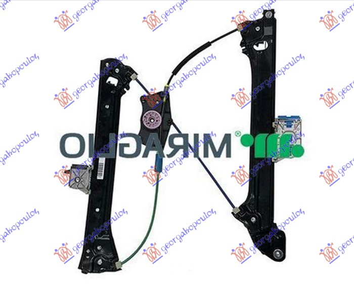 PODIZAC PREDNJEG PROZORA ELEKTRICNI (BEZ MOTORA) (SPORTBACK) (A KVALITET) - LEVO