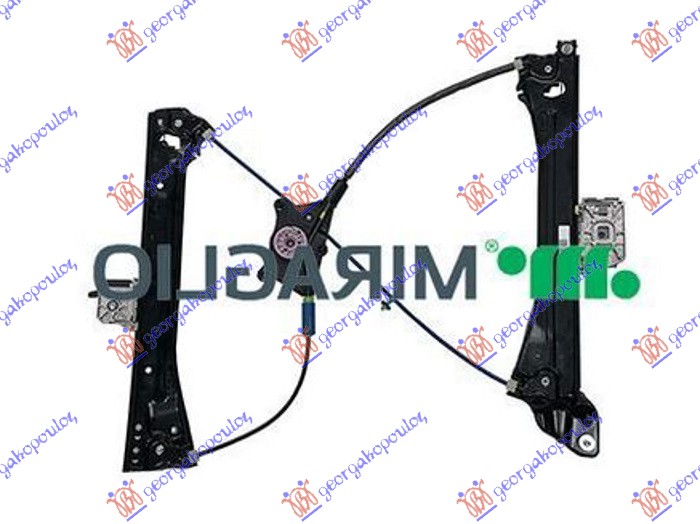 PODIZAC PREDNJEG PROZORA ELEKTRICNI (BEZ MOTORA) (CABRIO) (A KVALITET) - LEVO