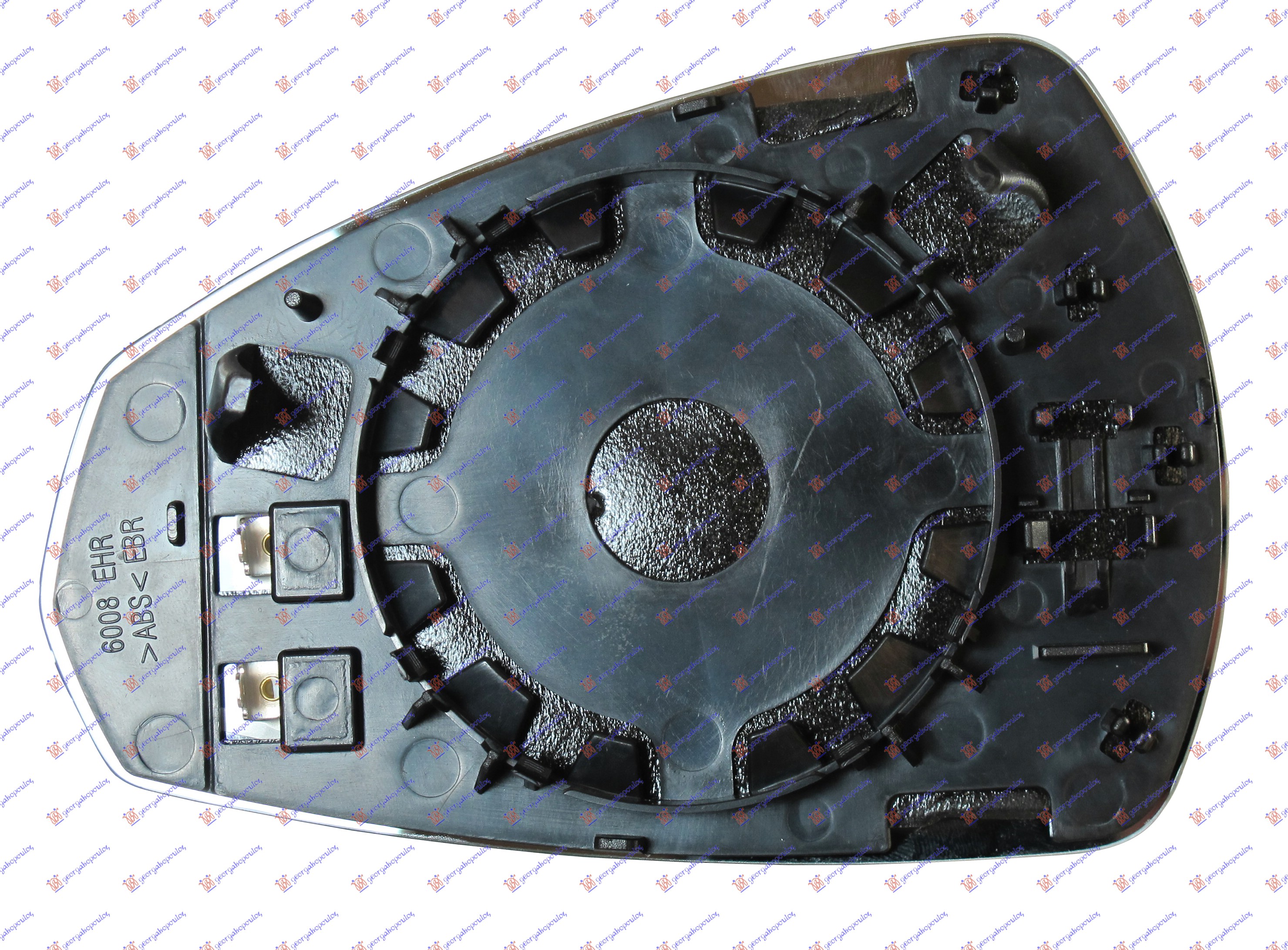 STAKLO RETROVIZORA SA GREJACEM (ASFERICNO) - DESNO