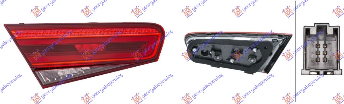 STOP LAMPA SPOLJASNJA LED DYNAMIC (HELLA) - LEVO