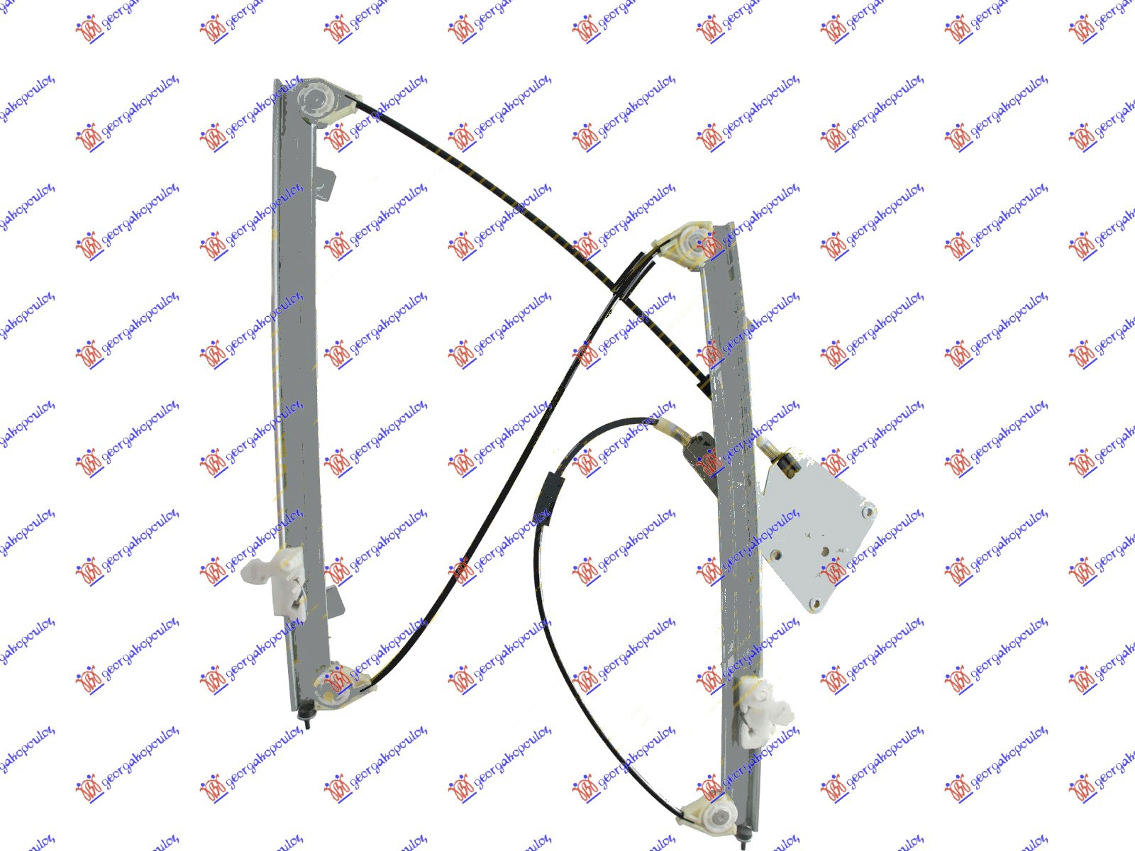 PODIZAC PREDNJEG PROZORA ELEKTRICNI (BEZ MOTORA) (A KVALITET) - LEVO