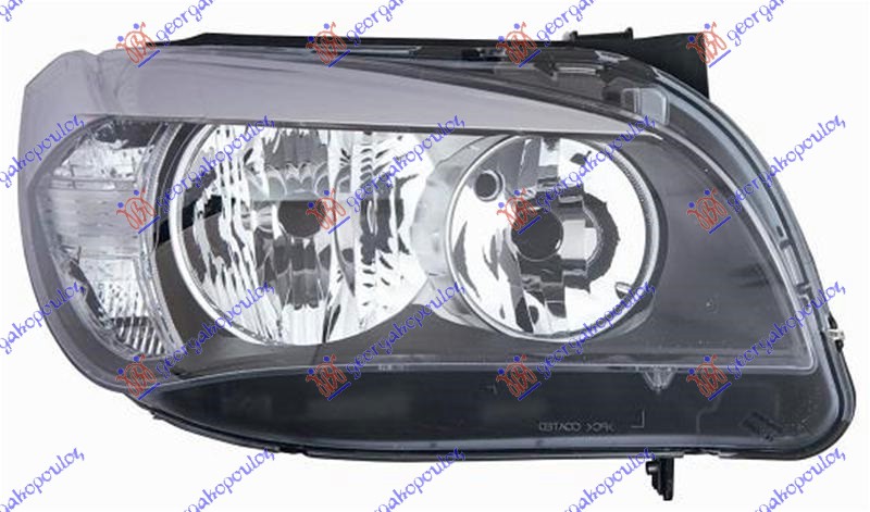 FAR ELEKTRICNI CRNI (H7/H7) (DEPO) - DESNO