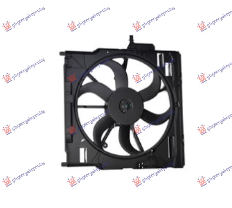 VENTILATOR KOMPLET 2.0/3.0 BENZIN/DIZEL (600W)