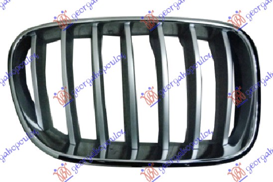 PVC MASKA HROM/TITANIJUM - DESNO