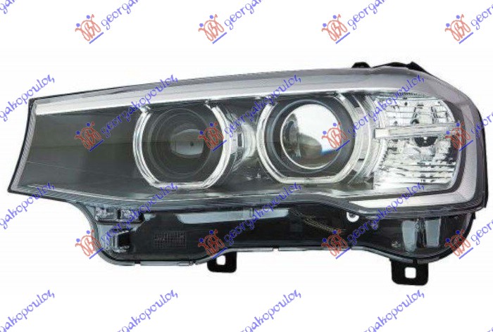 FAR Bi-XENON SA LED DNEVNIM SVETLOM (TYC) - LEVO