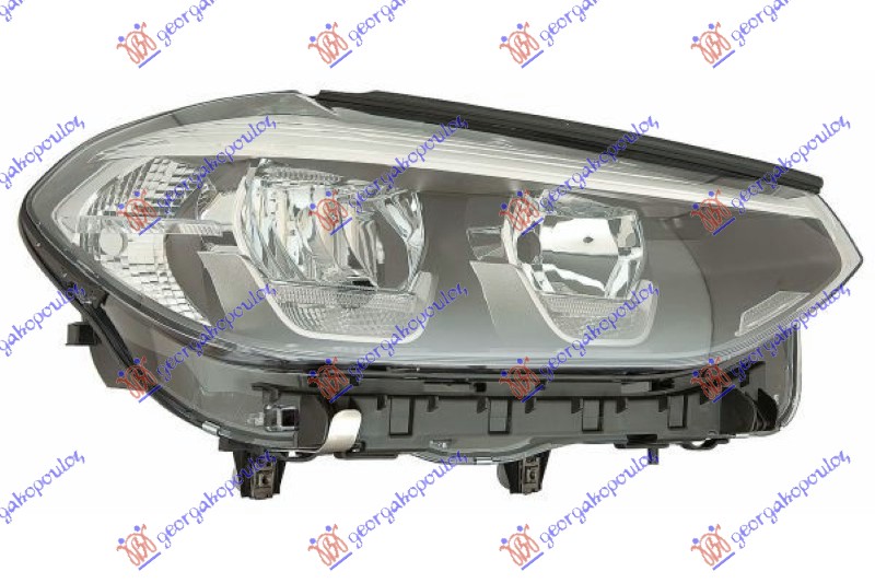 FAR ELEKTRICNI (LED/H7) SA LED DNEVNIM SVETLOM (DEPO) - DESNO