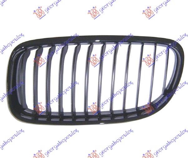 PVC MASKA CELA CRNA - LEVO