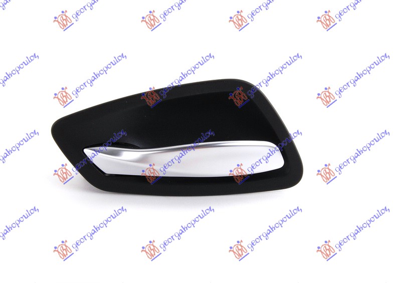 KVAKA PREDNJIH/ZADNJIH VRATA UNUTRASNJA HROM/CRNA - LEVO