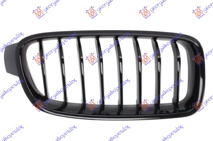 PVC MASKA CELA CRNA (M PERFORMANCE) - DESNO