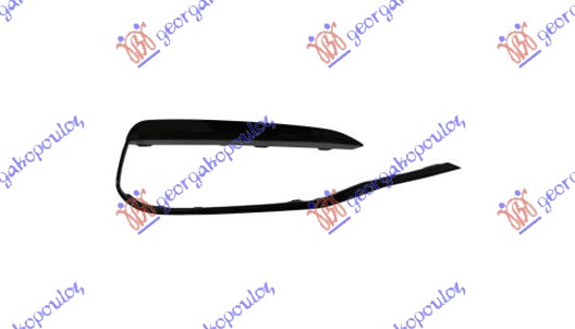 OKVIR RESETKE PREDNJEG BRANIKA CRNI (SPORT LINE) - DESNO